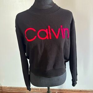 Calvin Klein Black Performance Sweatshirt